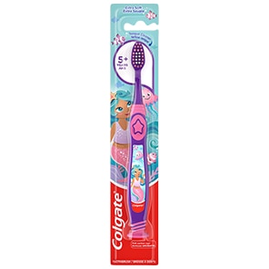 Berus Gigi Colgate® Kanak-kanak Mermaid, Ekstra Lembut untuk Kanak-kanak 5+ Tahun
