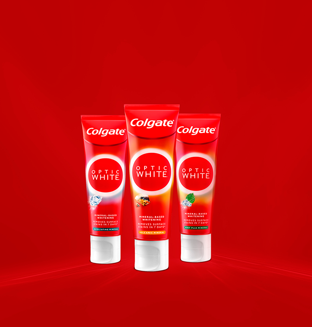 Optic White Teeth Whitening Toothpaste Mineral-based Series