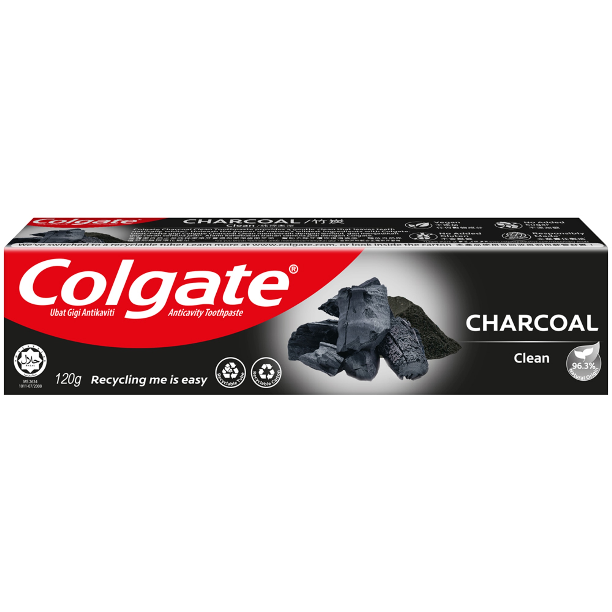 Pasta Gigi Charcoal Clean | Colgate Natural