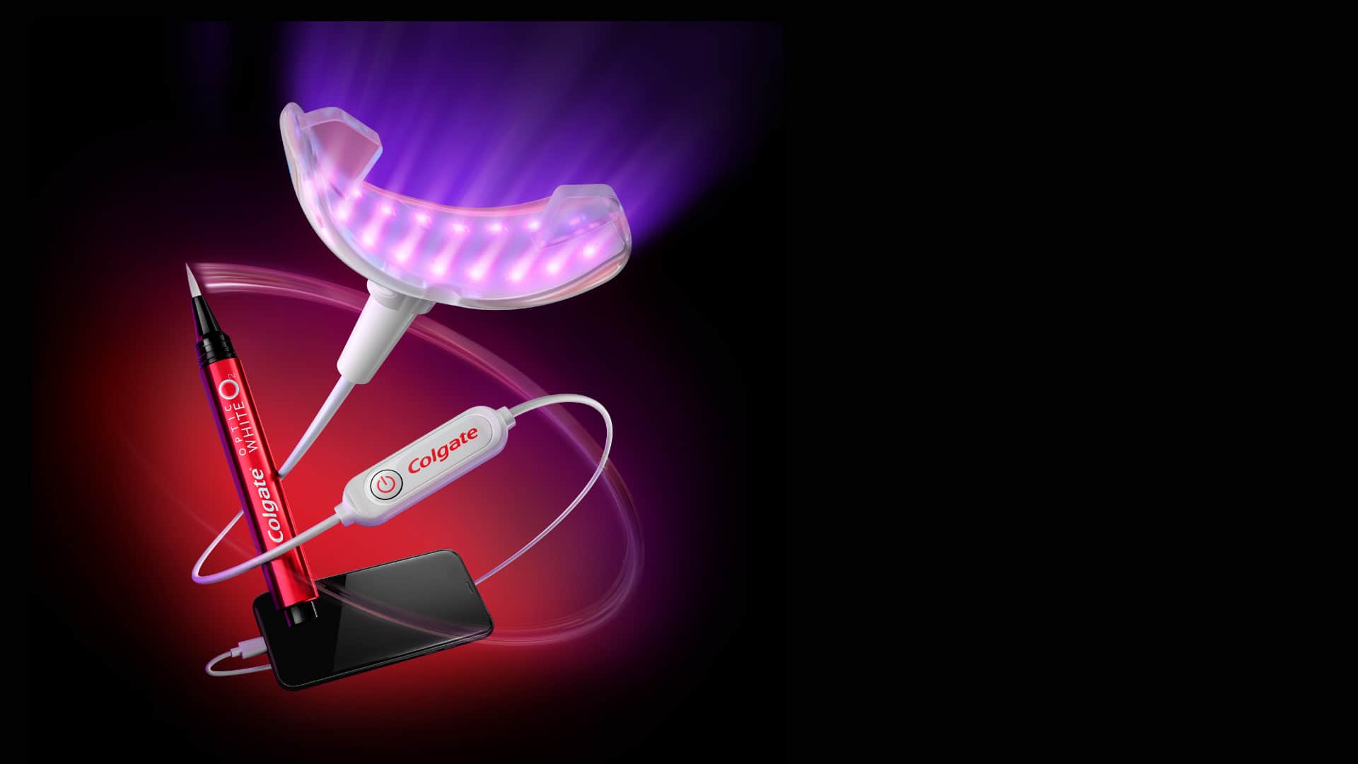 Colgate® Optic White® FlexLight LED Whitening Kit Colgate® Optic White® FlexLight LED Whitening Kit
